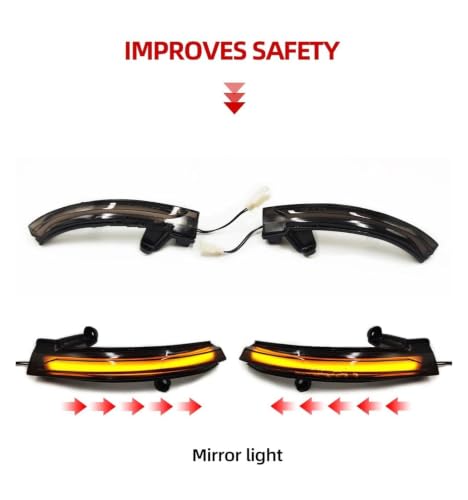 Intermitente retrovisor LED dinámico para Renault Megane 4 Talisman y Clio 5 3