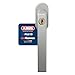 Produktbild ABUS Abschließbarer Fenstergriff FG210 AB210 - 3er Set - Fensterknauf mit Druckzylinder, gleichschließend - ABUS-Sicherheitslevel 3 - 59488 - Silber