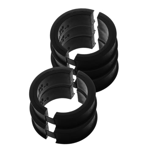 Garneck 5pcs Bike Handlebar Gasket Shim Spacer for Bicycle Silicone Adapter for Handlebars Replacement Gasket for Road and Mountain Bikes Comfortable Fit