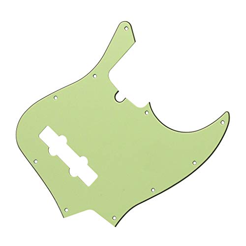 IKN 10 trous Jazz Bass Pickguard 3Ply Scratchplate pour American/Mexicain Standard Fender Jazz Bass 4 Cordes Modèle… - Les Beatles, Paul McCartney, John Lennon, RIngo Starr, George Harrison IKN 10 trous Jazz Bass Pickguard 3Ply Scratchplate pour American/Mexicain Standard Fender Jazz Bass 4 Cordes Modèle… – Image 4