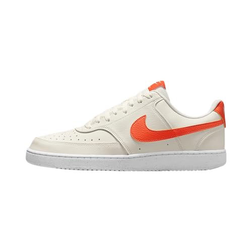 Nike Court Vision Low Next Nature Men's Shoes (DH2987-115, Sail/White/Safety Orange)