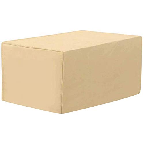 Möbelbezug, Gartenmöbelbezug, Gartentisch und Stuhl Staub- und Wasserdicht, Gartentischbezug 420Dpu Oxford Stoff Beige Möbelbezug