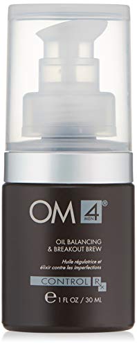 Organic Male OM4 Control: Oil Balancing & Breakout Brew Serum, 1.0 oz.