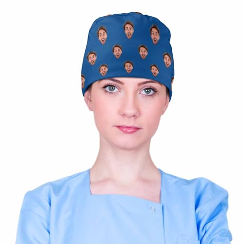 Gorro quirúrgico ajustable personalizado unisex miniatura 5