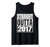 straight outta 2017 vintage year classic birth of birthday canotta