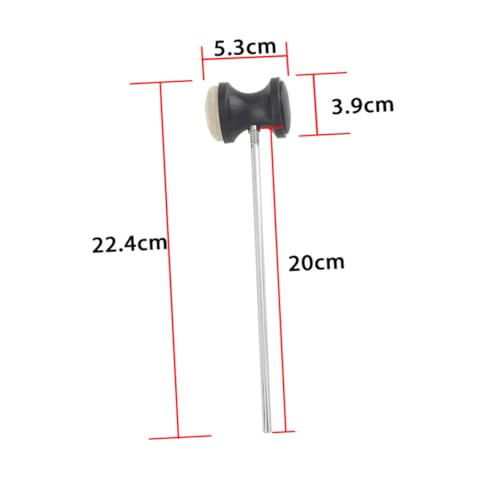 Mazo para pedal de bombo de batería accesorio miniatura 2
