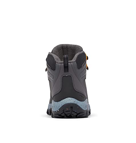 Columbia Newton Ridge WP Omni-Heat II wasserdichte Wanderstiefel für Herren, Grau (Dark Grey x Raw Honey), 43 EU