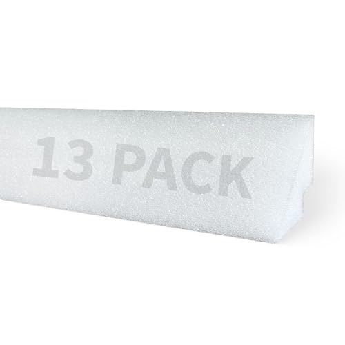 Blue Wave Peel and Stick Pool Cove for Above Ground Pools 13-Pack Resilient HDPE Construction 53-Ft of Total Liner Coverage for up to 15-Ft Round Pools Sand Cove Alternative