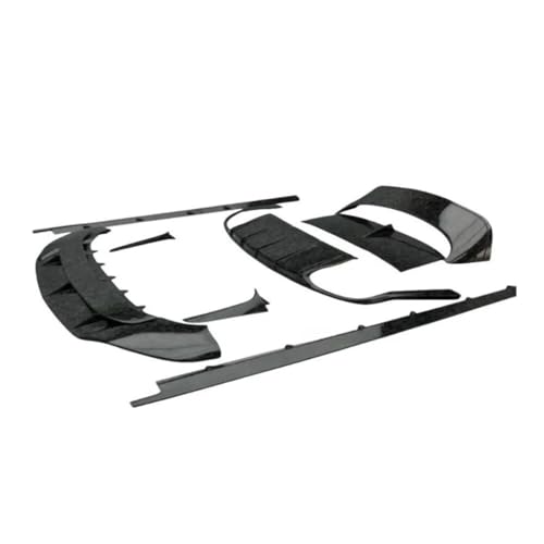 OGHF Dry Carbon Fiber Body Kit - Compatible with Bentley Bentayga (2021 2022 2023 2024) - Front Lip/Rear Bumper/Side Skirts/Roof Wing - Full Aerodynamic Upgrade