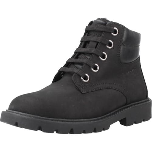 Bottine garçon Geox J Shaylax chaussure montante en cuir pour enfant