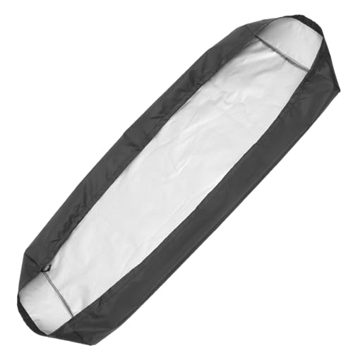 Vaguelly 1pc Durable Electronic Piano Keyboard Cover Protective Black Cover for Home Use Fits Standard Keyboards Elastic Drawstring Design for Full Protection Against and Sunlight