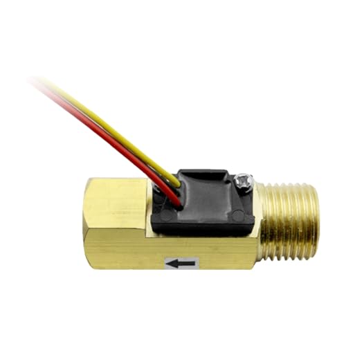 Capteur de débit à impulsions pour fluide dentaire, mesure thermique 1/2" intégrée