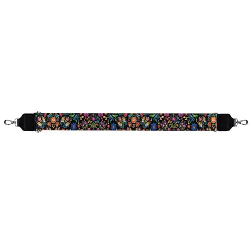Image of TODIYADDU Art Plant Flower Purse Straps Replacement Crossbody Fashion Bag Strap Women Wide Purse Strap Crossbody Long Wallet Strap Suitable for Gifts Sports Easter for Handbags Guitar Bags Wallets