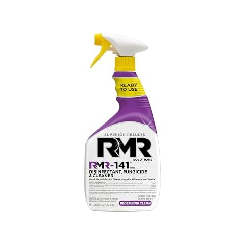 RMR-141 EPA Registered Mold and Mildew Killer, Eliminates Odors, Removes Mold, Mildew, Bacteria, and Viruses, 32-Ounce Bottle Cover