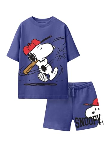 Image of Nap Chief Kids Official Cartoon Characters Boys & Girls Cotton Co ord Sets, T Shirt and Shorts for Casual Wear