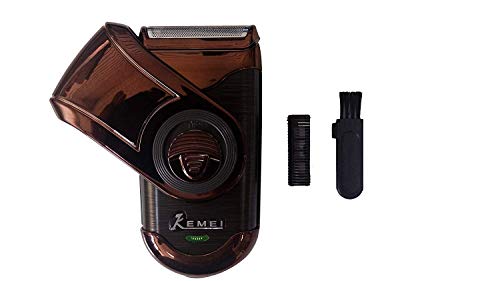 Barbeador Eletrico Barba Aparador Portatil Recarregavel Kemei Shaver Km-q788