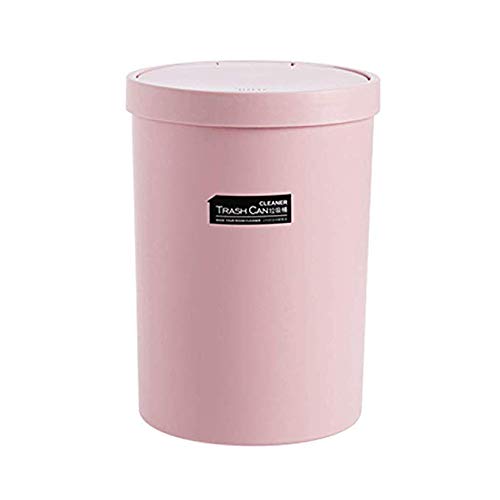 Poubelle avec couvercle pour cuisine et salle de bain en plastique résistant 2L