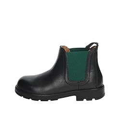 Grunland Bottines Cuir bébé Beatles STAT PO1020 Noir Vert 28/34 - Les Beatles, Paul McCartney, John Lennon, RIngo Starr, George Harrison