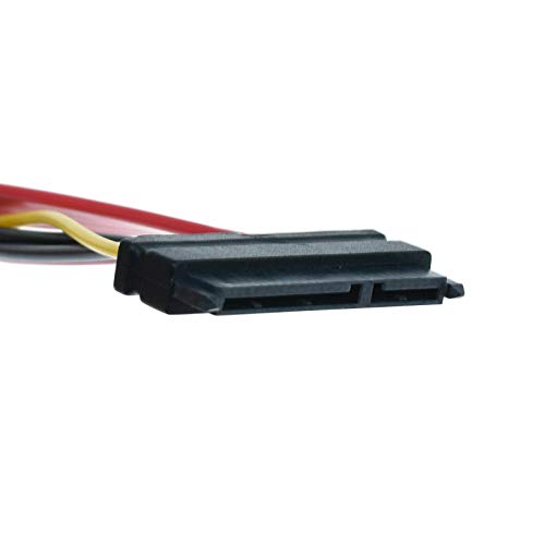 Cable Extensor SATA 15+7 Pines Macho a Hembra 50 cm miniatura 2