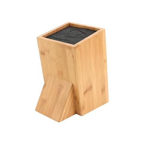 Bamboo Universal Knife Block by KITCHENDAO Cover