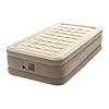 Intex-Ultra-Plush-Fiber-Tech-18-Inch-High-Twin-Inflatable-Airbed-Elevated-Air-Mattress-with-Built-in-Pump-Flocked-Top-Tan Intex Ultra Plush Fiber-Tech 18 Inch High Twin Inflatable Airbed Elevated Air Mattress with Built-in Pump & Flocked Top, Tan
