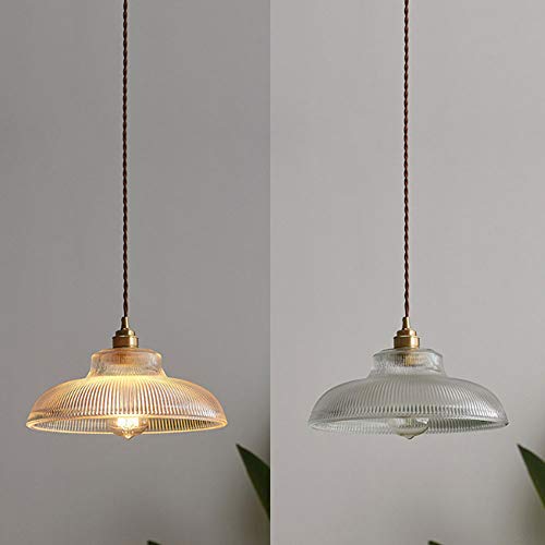 Lustres d'intérieur à LED style industriel rétro en verre noir E27S - 6