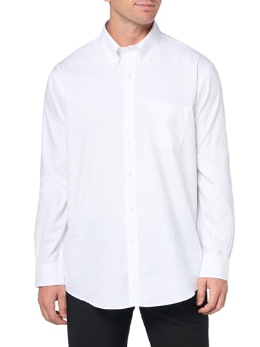 Brooks Brothers Men's Non-Iron Polo Button Down Pinpoint Regular Dress Shirt