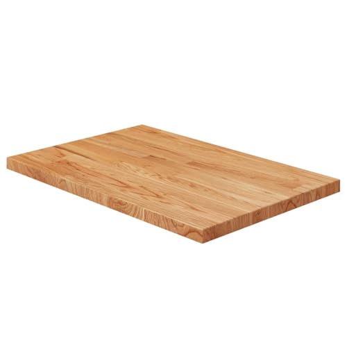 Schreibtischplatte aus Massivholz, 60 x 40 cm, hellbraun...