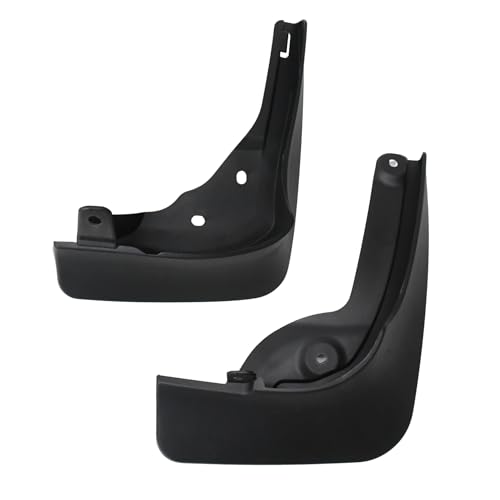 Image of KMH Premium Mud Flaps Compatible with Mercedes Benz E-Class W214 Sedan | Imported Quality Mud Splash Guards Shields, Durable Protection for Your Vehicle (Set of 4, Black)