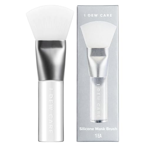 I DEW CARE Soft Facial Tool - Silicone Face Mask Brush | Wash Off, Lotion Applicator, Professional Skin Care Jelly Spatula, Cruelty-free, Hygienic, Compact Size, Clay Mud Peel Off Mask
