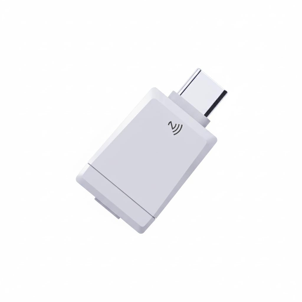 PocketKey+ FIDO USB-C e NFC Certificato contactless Token chiave di sicurezza FIDO2 U2F 2FA MFA OTP Autenticazione a due fattori Verifica (USB-C)