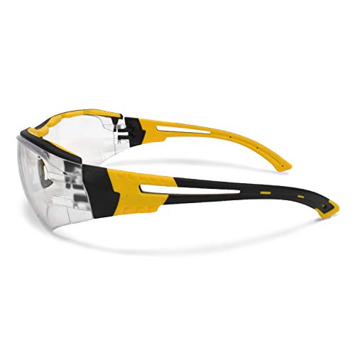 Safety Eyewear - Black Frame - Clear Anti-Fog Lens 31quXfEmKRL. SL500 - Safety Eyewear - Black Frame - Clear Anti-Fog Lens