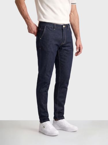 Image of THE INDIAN GARAGE CO Men Slim Fit Solid Mid-Rise Jeans