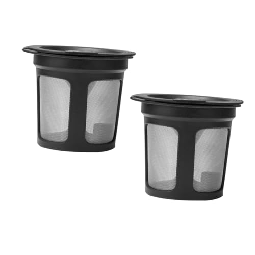 BIUDECO 2pcs Coffee Filter Cup Replacement Filters for Coffee Maker Cold Brew Filters Easy to Use