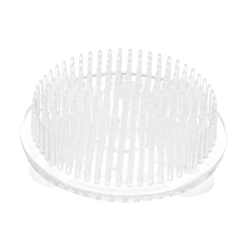 DOITOOL Flower Arrangement Small Decorative Holder Frog Silk Wedding Floral Indoor Arranging Arrangements Pink Flower Arranger Flower Base Flower Accessories Florist Supplies Plastic