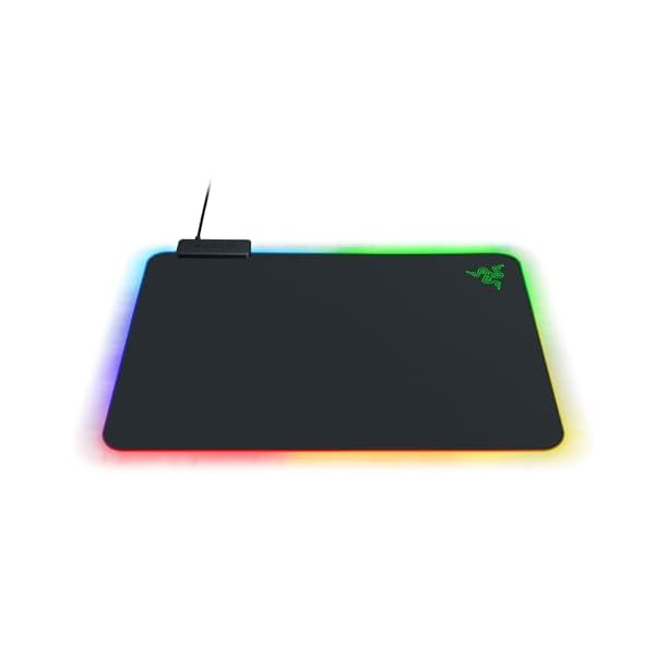 Razer Firefly V2 - Gaming Mouse Pad (Gaming Mouse Mat, Micro-Textured Surface, Cable Holder, RGB Chroma Lighting) Black - Image 12