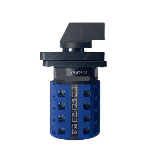 Interrupteur à came rotatif YMW26-20/4 20A commutateur universel de position 4P