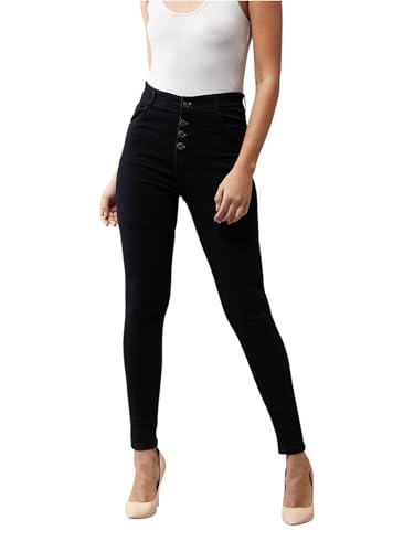 Image of Dolce Crudo Distressed High Rise Skinny Jeans for Women