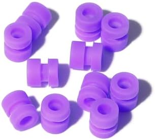 Drone Accessories 10pcs F7 F4 Racing Drone Flignt Controller Antishake M2 M3 Screws VD Shock Absorb Rubber Anti Vibration Damping Damper Replaceable (Color : M3 Purple)