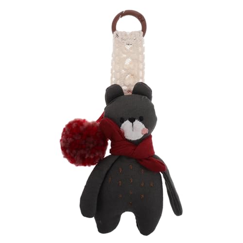 YOSADIER Llavero De Coche Lindo y Bonito Llavero De Peluche Para Bolso Mochila Accesorios Estético Gracioso