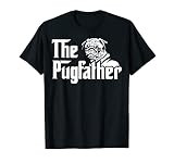 The Pugfather Camisa Pug Dad Día del Padre Regalo para los amantes de los cachorros Camiseta