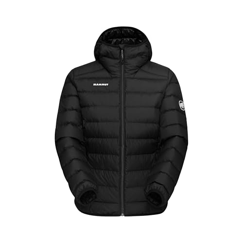 Mammut Waymarker IN Hooded Jacket Women | Winterjacke für Damen, Wasserabweisende Steppjacke, Outdoor Daunenjacke für Winter, Leicht & Warm, Mit Kapuze | Schwarz, S