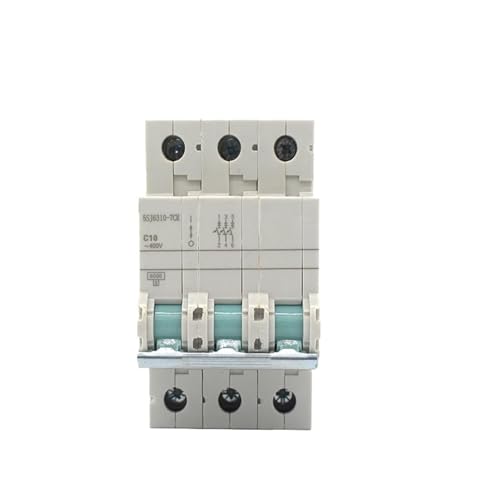 Disjoncteur miniature tripolaire 5SJ6310 courbe C 16A 25A 63A rail DIN