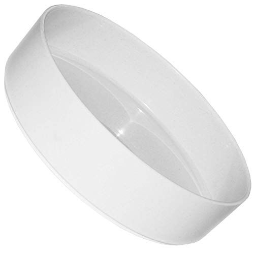 Rehabilitation Advantage High Sided Dish With Rubber Feet,1 Count