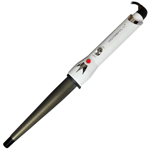 PROFESSIONAL FEEL Hair Curler For Women Chopstick - Electric Curling Wand [ Curling The Hair Without Damage ] Electric Hair Curler (Barrel Diameter: 25 Mm), White