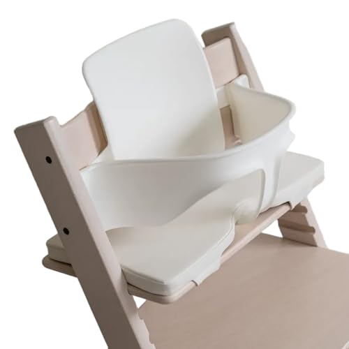 Image of COZYKIDS Tripp Trapp Compatible Baby Cushion | Waterproof High Chair Cushion | Soft Foam Padding (Cream Ivory, Baby)