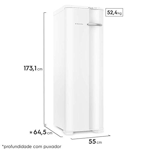 Freezer 203L Vertical 110 Volts, Branco, Electrolux