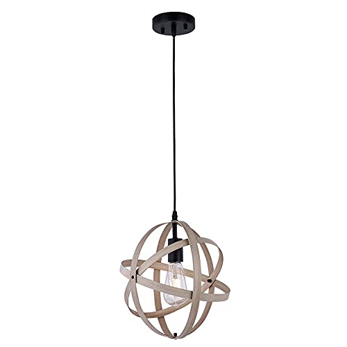 Plafonnier industriel vintage cage globe pour éclairage de cuisine et salon