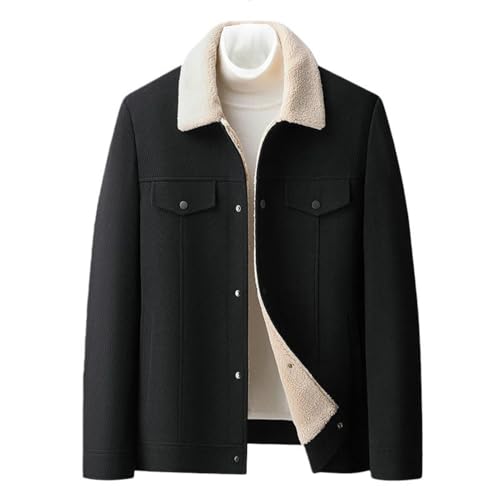 Chaqueta casual de trabajo gruesa abrigo de hombre con aislamiento térmico