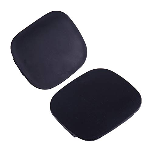 Eastar 1 Pair Front Bumper Tow Hook Cover Cap Fit for Toyota Highlander 2014-2016 521200E927 521270E926